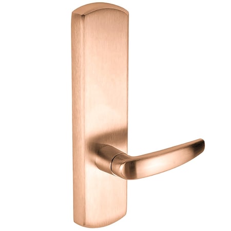 Lever Trim, Passage Function, Rim/Vertical Rod Prep, 07 Lever Style, Satin Bronze Clear Coated Finis